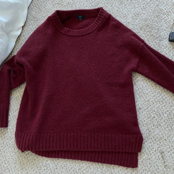 Maroon cashmere sweater - Picture 3 of 3